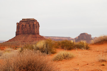 Monument Valley red desert landscape - 271523566