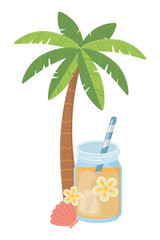 orange juice drink design vector illustration