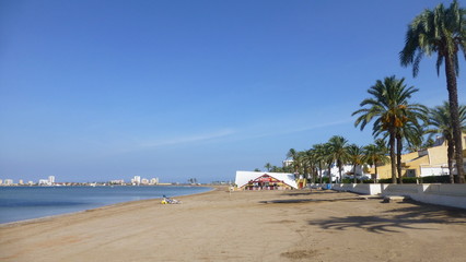 Manga del Mar Menor, coasta city of Cartagena, Murcia,Spain