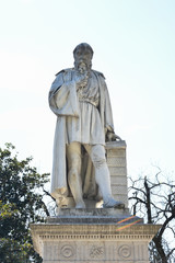 Fototapeta premium statue of Michele Sanmicheli, the Opera di Troiani, Verona.,Italy, 2019