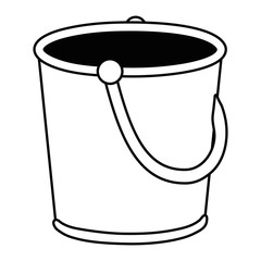 Isolated sand bucket design vector illustration