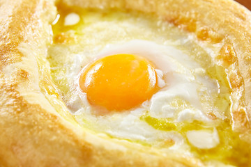 Homemade Ajarian Khachapuri