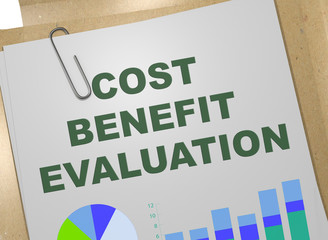COST BENEFIT EVALUATION concept