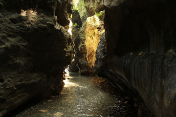 Beautiful view of Robbers cave India  