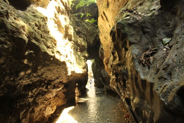 Beautiful view of Robbers cave India  