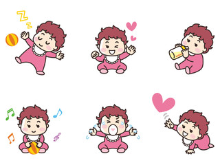 女の赤ちゃんセット01