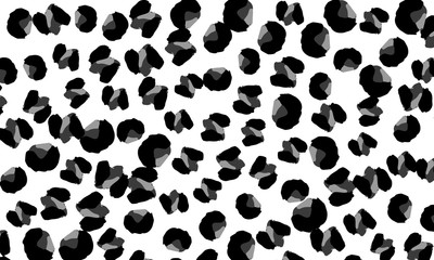 Fototapeta premium Leopard print. Animal skin pattern.
