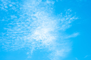 Beautiful blue sky clouds for background.