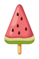 Watermelon popsicle frozen dessert