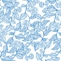 jasmine flower pattern background