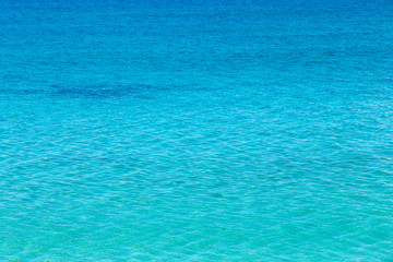 Blue sea water background texture