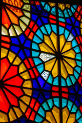stained glass window