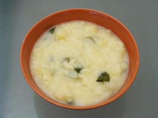 Indian dish of vegetables in a bowl in Kochi, Kerala
