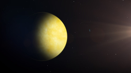 Mon Titan satellite of Saturn