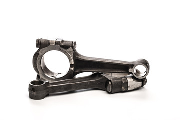 Various car parts and accessories, isolated on white background - Image