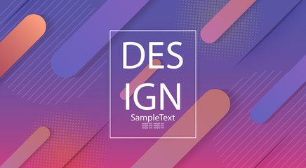 Abstract background with stripes of purple pastel shades