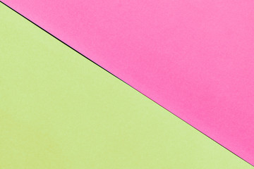 Pink and yellow paper background. Double color combination.