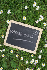 Fathersday written in Dutch