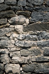 Wall background view