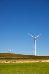 Fototapeta premium Wind energy concept