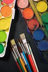 Watercolorist tools view