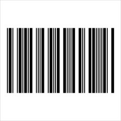 Barcode realistic icon.