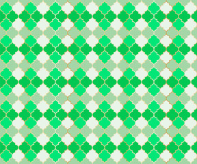 Middle East Mosque Vector Seamless Pattern. Ramadan mubarak muslim background.