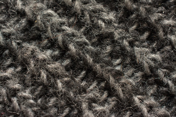 highly detailed needlework wool fabric, close up wool texture background