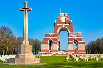 Thiepval. Mémorial Franco-Britannique, Somme, Picardie. Hauts-de-France