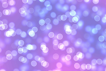 Purple glitter lights background. Blurred abstract holiday background. Romantic Purple bokeh illustration background
