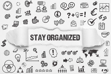 Stay organized