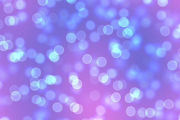 Purple glitter lights background. Blurred abstract holiday background. Romantic Purple bokeh illustration background