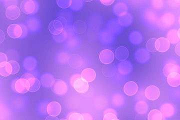 Purple glitter lights background. Blurred abstract holiday background. Romantic Purple bokeh illustration background