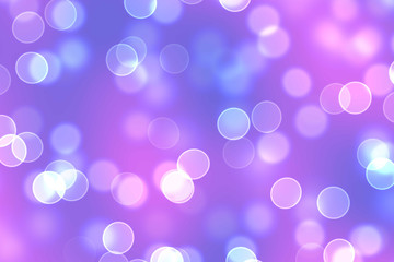 Purple glitter lights background. Blurred abstract holiday background. Romantic Purple bokeh illustration background