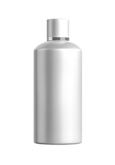 The mockup of a shampoo bottle, lotion or oil for the body, face and hair