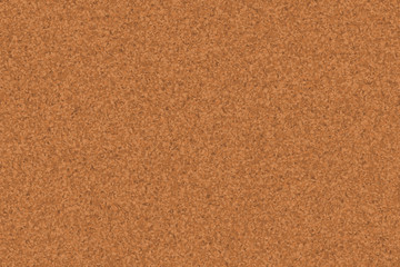Cork notice board. Natural cork texture. Top view background 