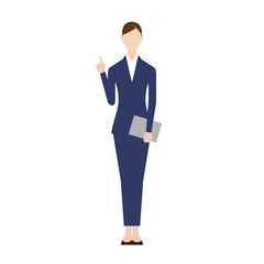 Business people. Vector illustration. Flat design.