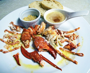 Lobster, everything used