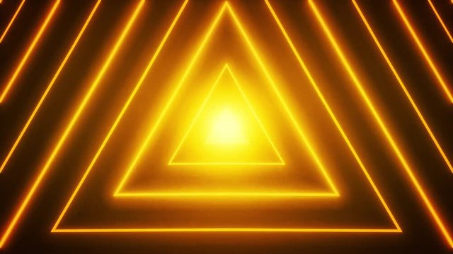 Abstract Neon Shiny Star Shape Background Loop/ 4k animation of an abstract digital star shape background with neon and shiny effects seamless looping