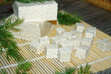 vegetable cheese tofu cottage cheese vegan