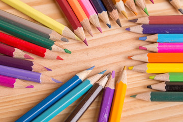 Obraz premium colorful pencils