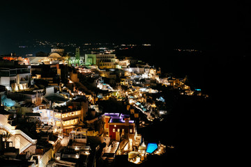 Beautiful night view of modern city