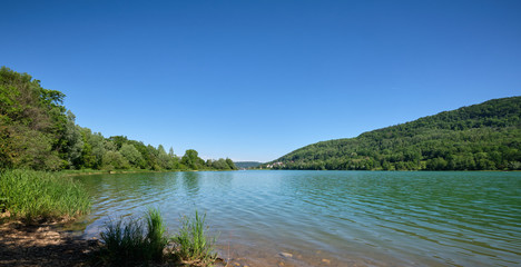 Fototapeta na wymiar The beautiful lake called 