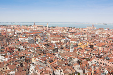 Fototapeta na wymiar Cityscape View Venice Italy