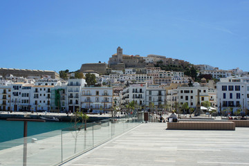 Unesco World Heritage site.Dalt Vila.Ibiza Island.Spain.