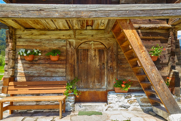Beautiful old farmhouse in South Tyrol.