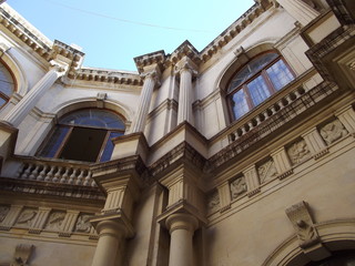 facade of the building