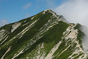 唐松岳登山