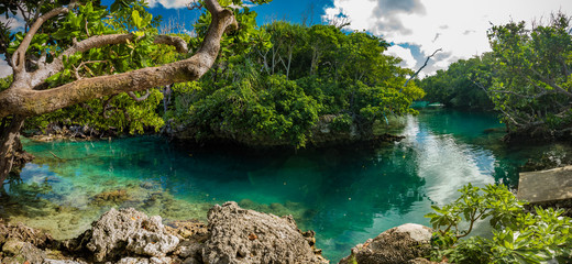 The Blue Lagoon, Port Vila, Efate, Vanuatu