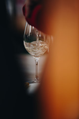 Wine Glass close view